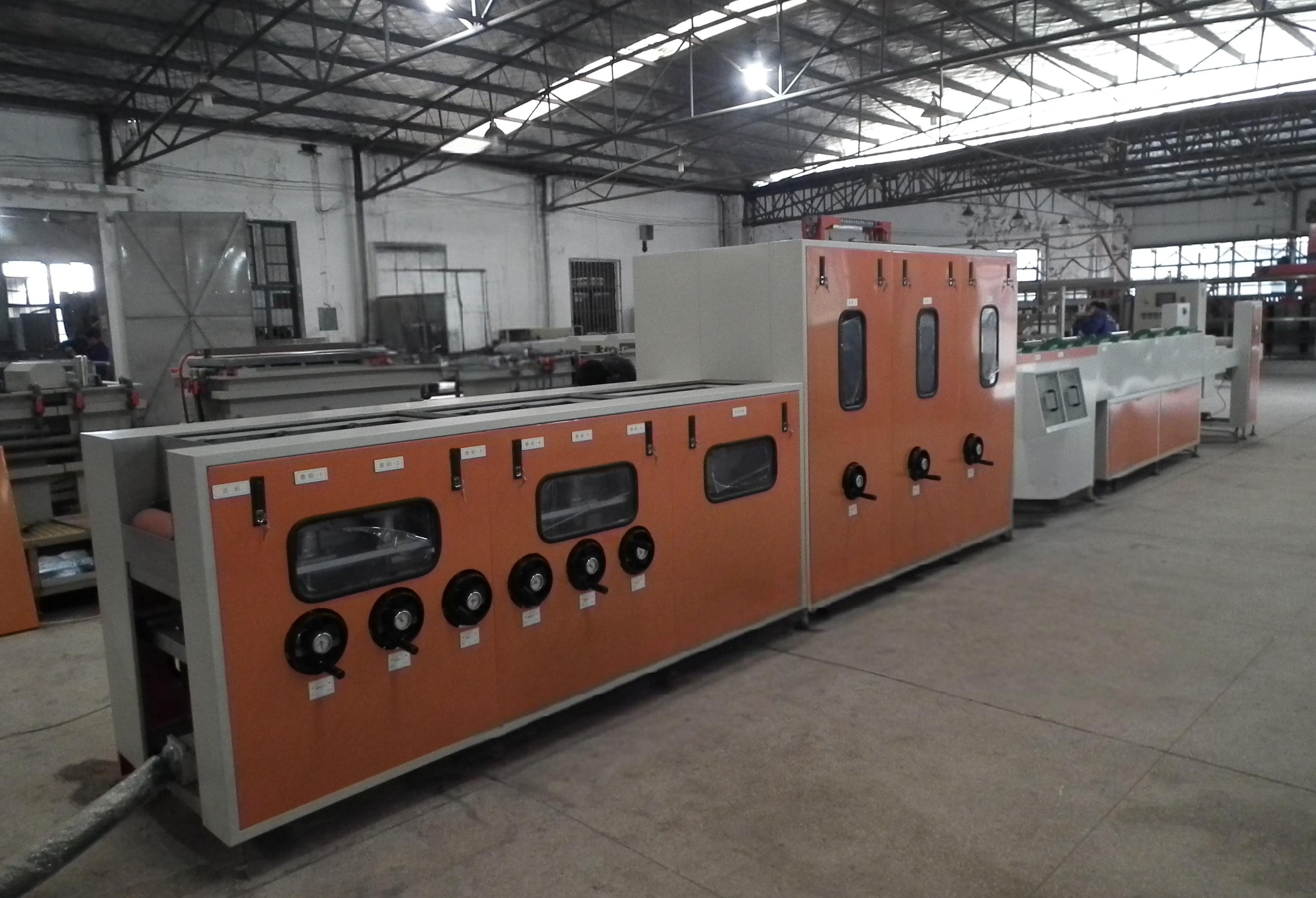 Four-Roll Double-Sided Grinding Plate Production Line