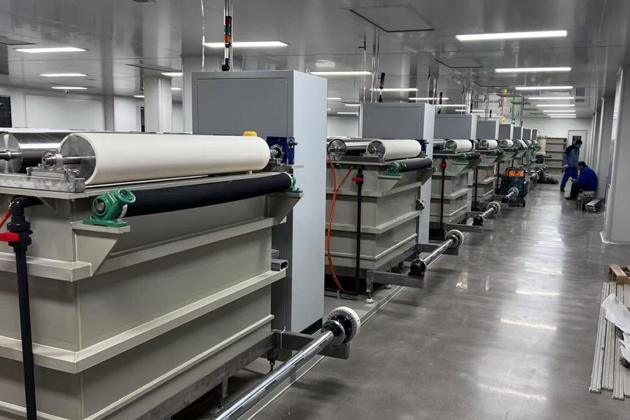 Continuous Copper Plating Production Line for Fluid Collection