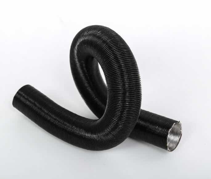 Four layer aluminum foil ventilation duct