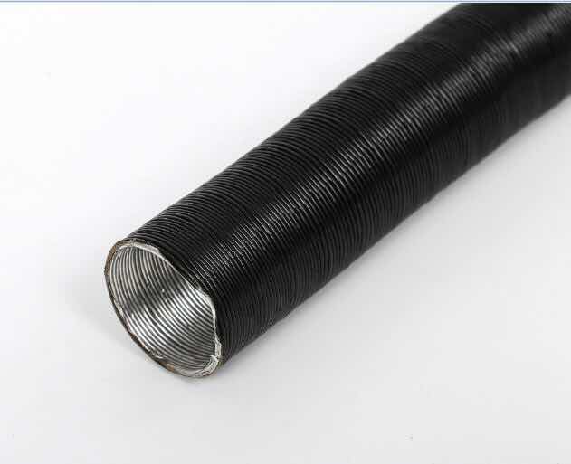 Four layer aluminum foil ventilation duct