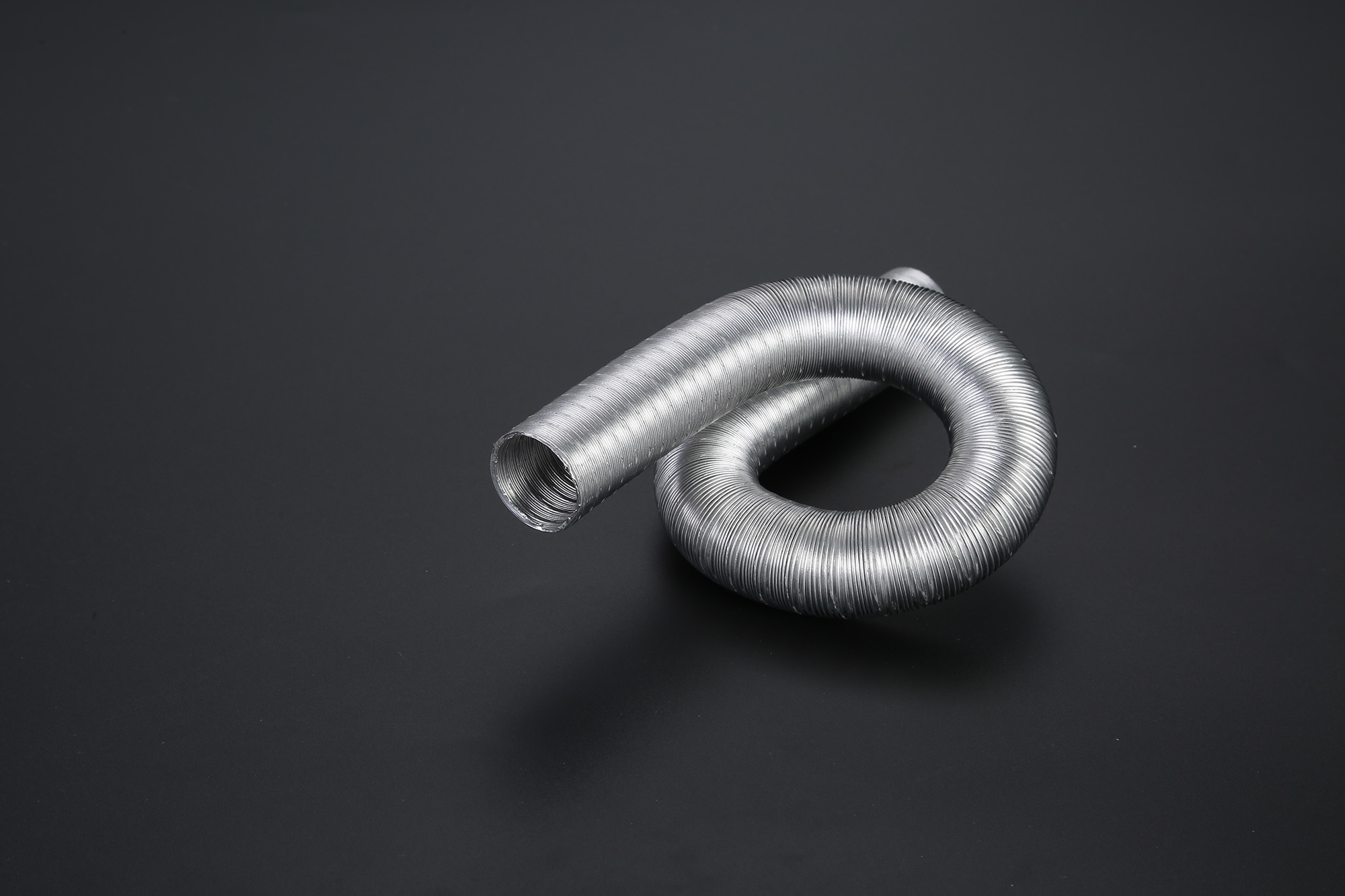 Double layer aluminum foil ventilation duct