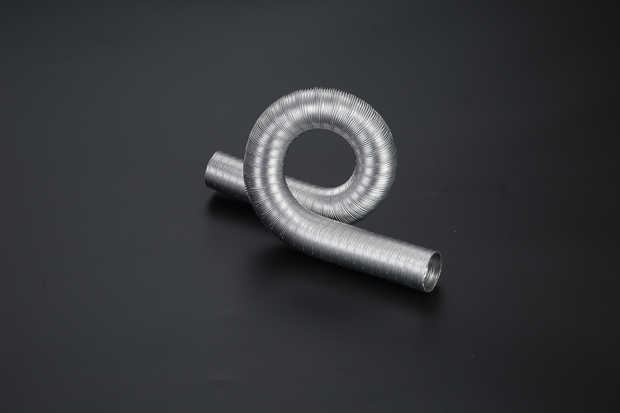 Double layer aluminum foil ventilation duct