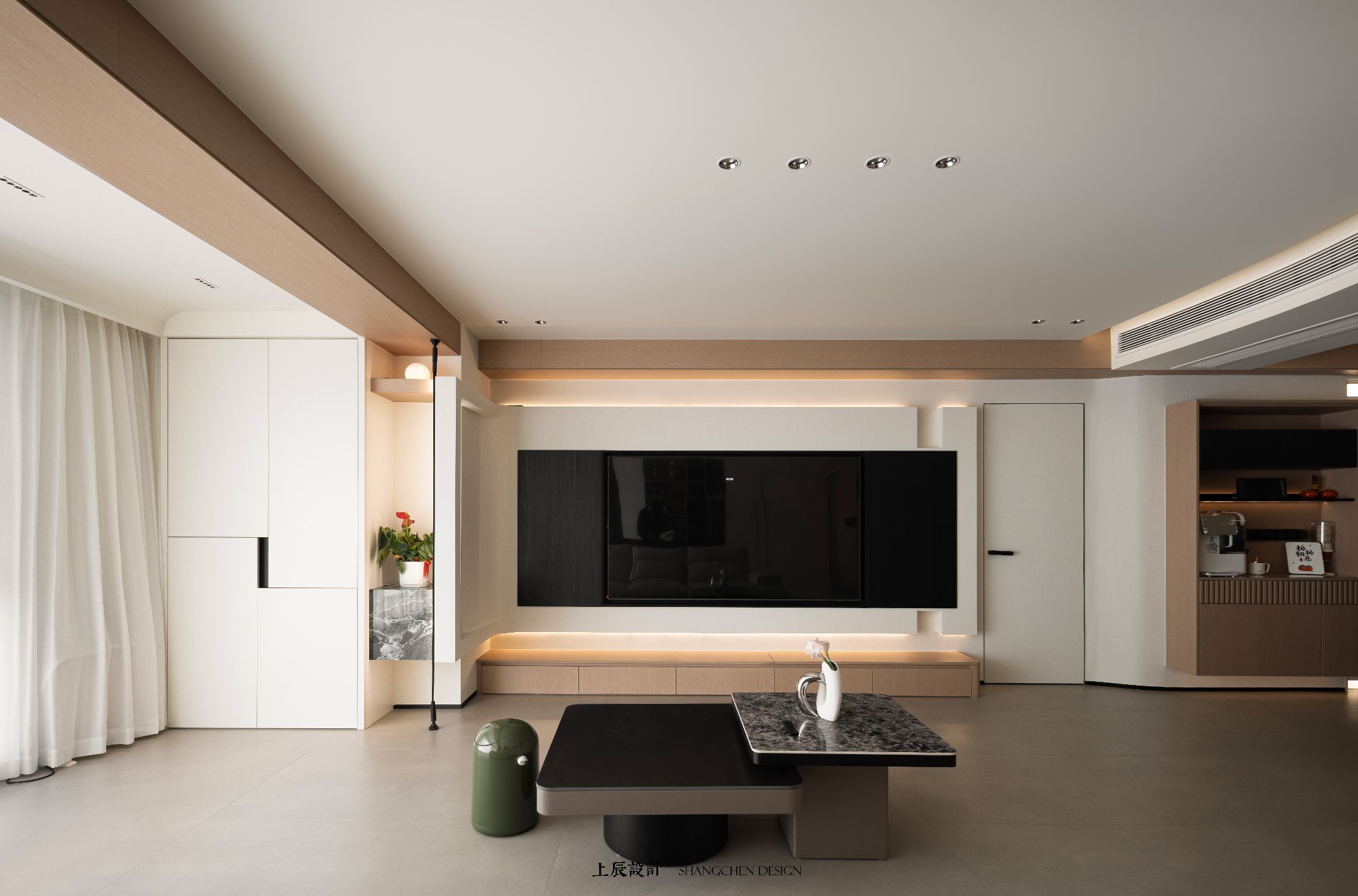 新城桃李郡140平现代原木