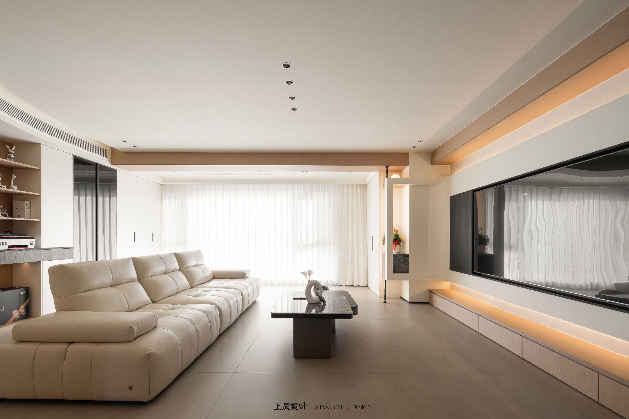 新城桃李郡140平现代原木