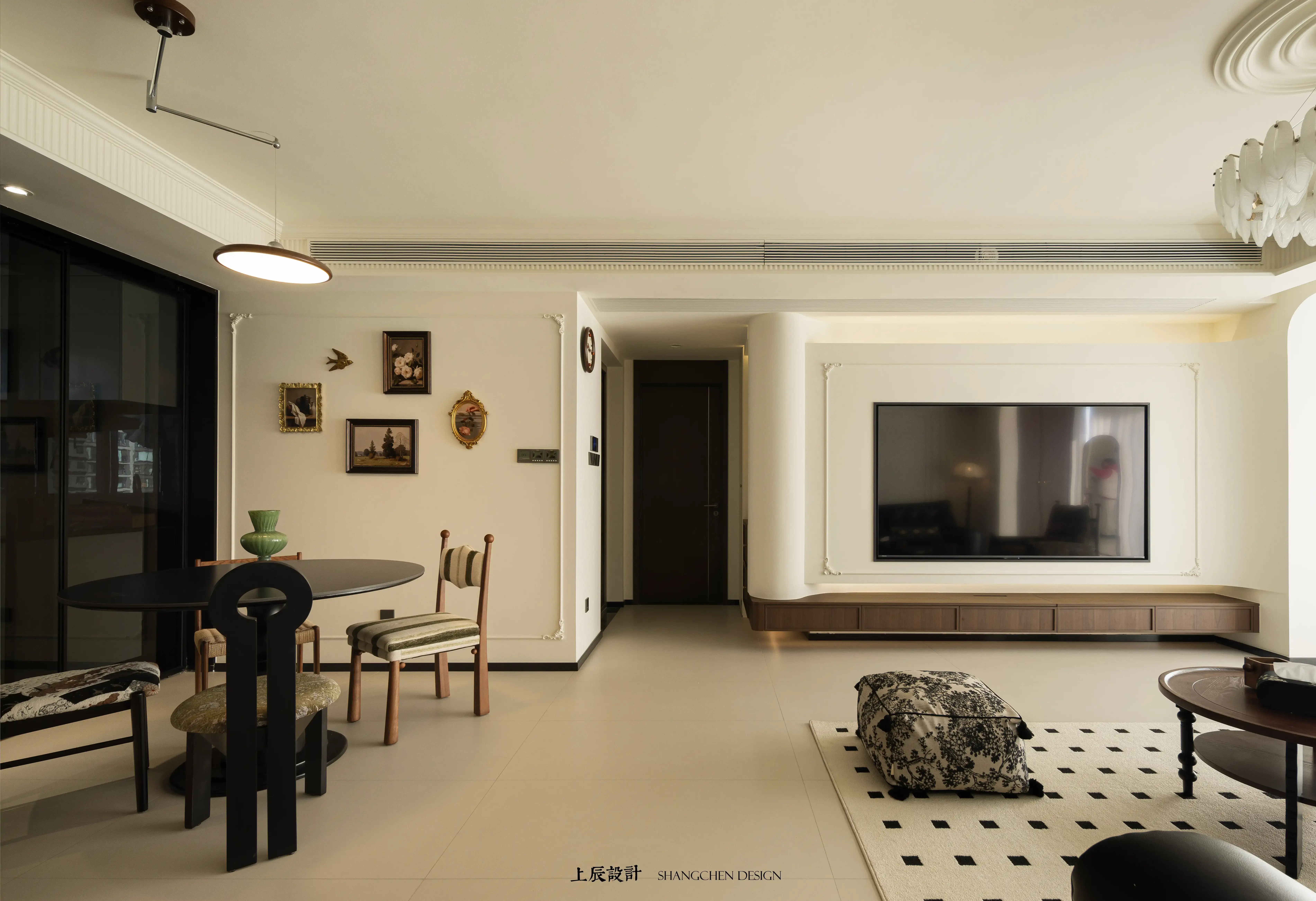 龙湖华盛天曜143平法式风