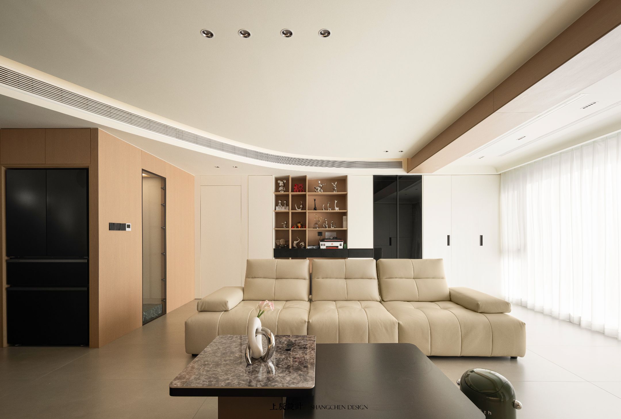 新城桃李郡140平现代原木