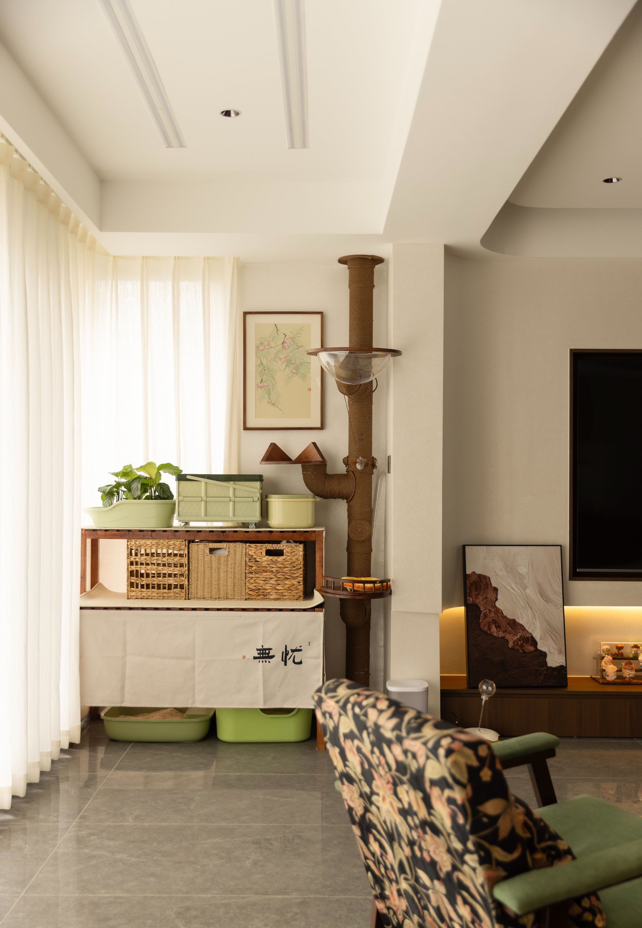 龙湖华盛天曜128平现代中古