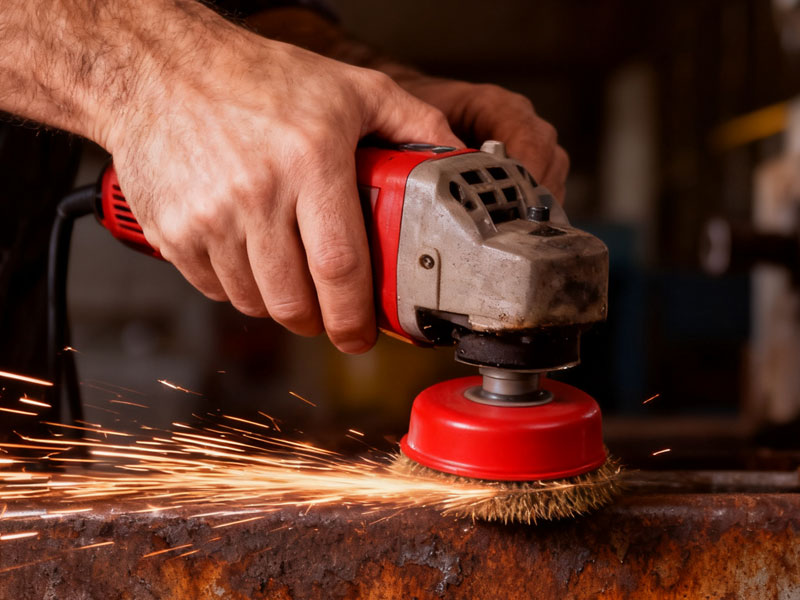 Knotted Wire Cup Brushes