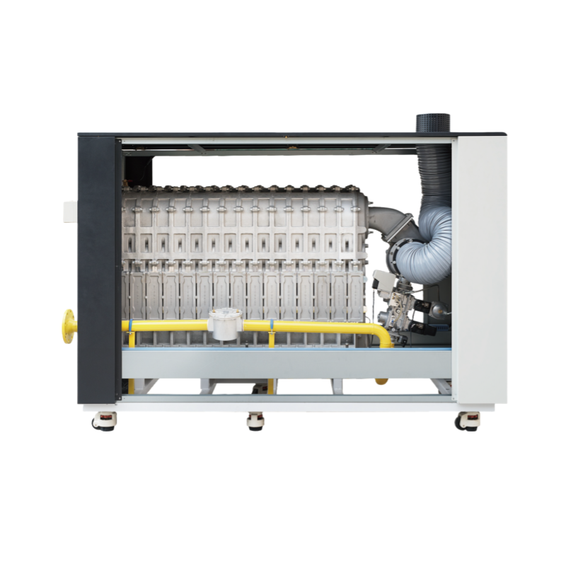 Gas heating module furnace