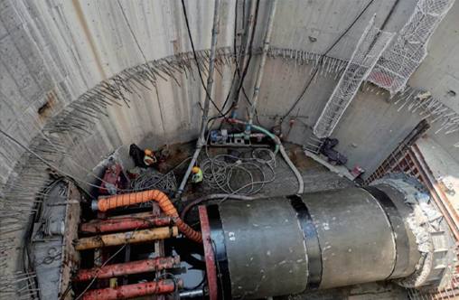 東莞市市區內澇整治應急三期工程 —— 內襯 PVC 鋼筋混凝土頂管項目