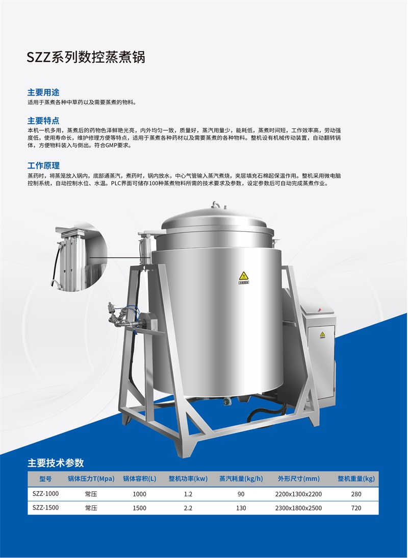 SZZ系列数控蒸煮锅