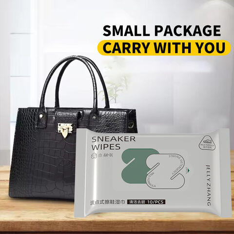 Eco-Friendly Portable Shoes Cleaning Towel Wet Wipes for White Shoes Quick Cleaning Shoes Wet Wipe