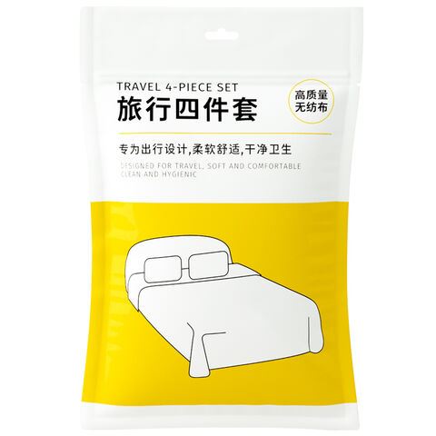Hot sale Disposable Bed Sheets Travel Sheets Set for Hotel Bed Travel Bedding Cover Portable Sheet Quilt Cover Pillowcase