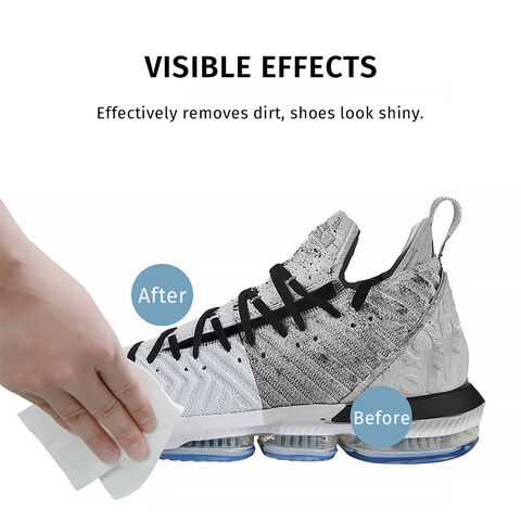 Disposable Quick Wipes for Shoes Sneaker Magic Wipes Shoe Cleaning Wipes shoes care product