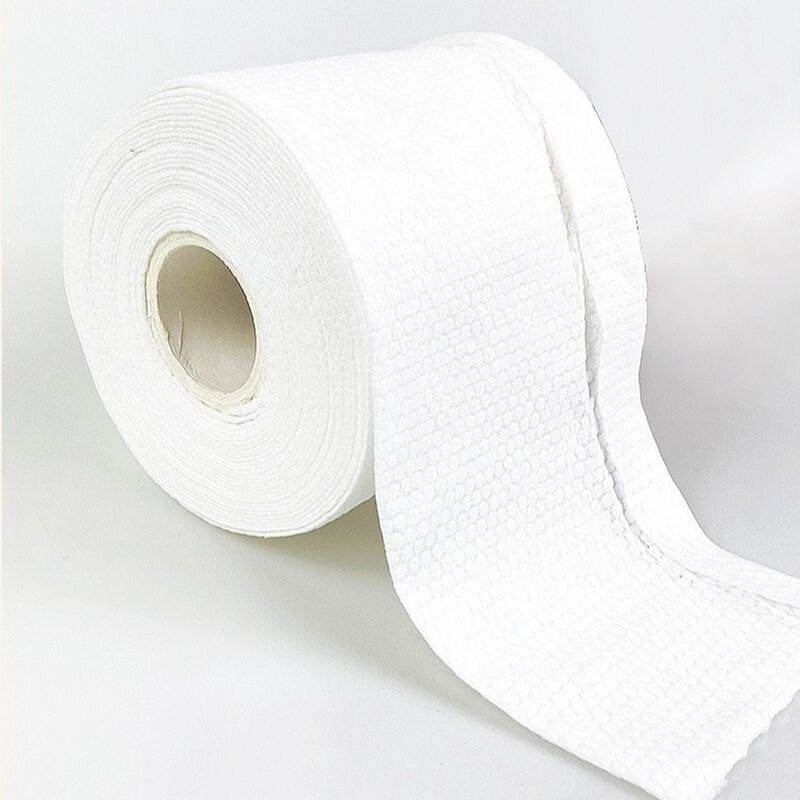 Disposable Face Towel for Travel roll set Wholesale Disposable Cotton Face Cleaning Towel