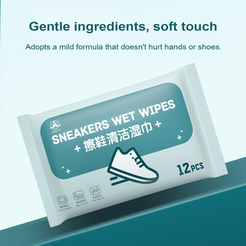 Disposable Quick Wipes for Shoes Sneaker Magic Wipes Shoe Cleaning Wipes shoes care product