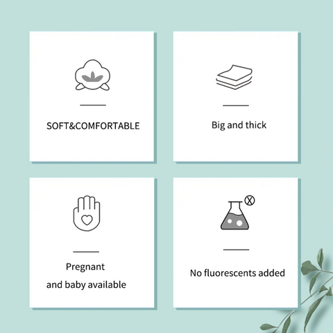 Share to Ultra-Soft Spunlace Non-Woven Disposable Face Towels for Sensitive Skin Makeup Removal Custom Logo Available