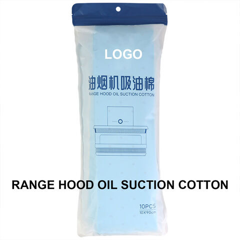 Factory Non Woven Cleaning Oil Absorbent Cotton Cloth for Range Hood Hotel Kitchen Home Oil-absorbing Cotton