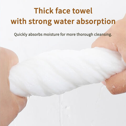 Factory Price Disposable Nonwoven Soft Cotton Tissue Wet and Dry Use Portable Disposable Face Towel 100%Plant Cellulose Fibre