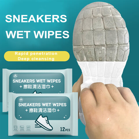Disposable Quick Wipes for Shoes Sneaker Magic Wipes Shoe Cleaning Wipes shoes care product