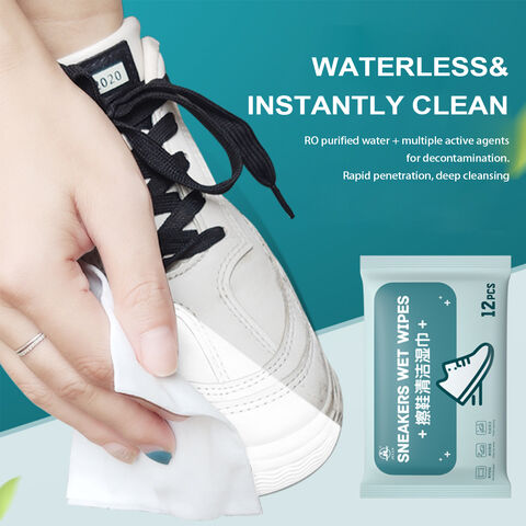Disposable Quick Wipes for Shoes Sneaker Magic Wipes Shoe Cleaning Wipes shoes care product