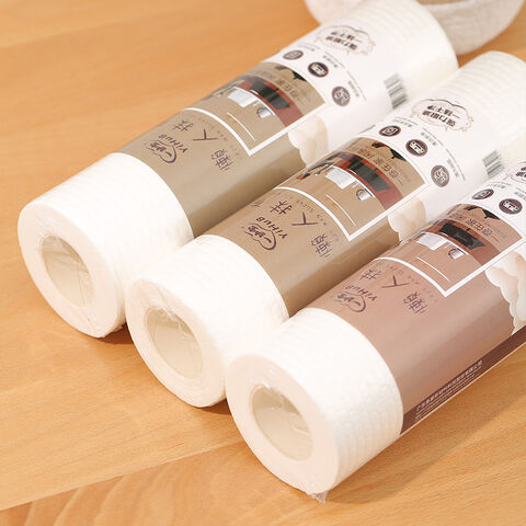 Share to White Custom Household Spunlace Nonwoven Disposable Cleaning Kitchen Lazy Rag Towel Cloth Rolls