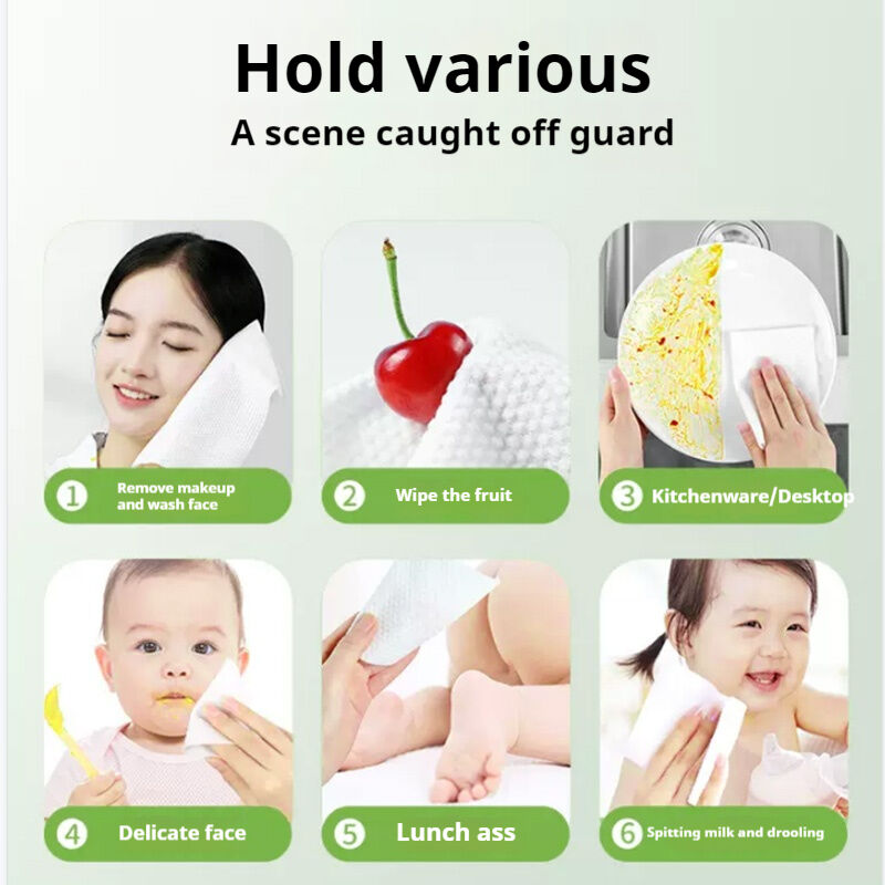 Wholesale OEM Disposable Face Towel Towel Thick Cotton Soft Towel Without Additive - Factory Price