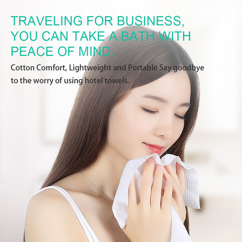 Disposable Compressed Paper Towels One-Time Use Bath and Travel Towels Convenient for daily life usage