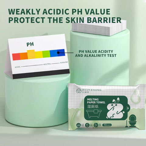 Custom Organic Portable Wet Tissue Feminine Wet Wipe for Sensitive Skin Biodegradable Adult Flushable Wet Wipes