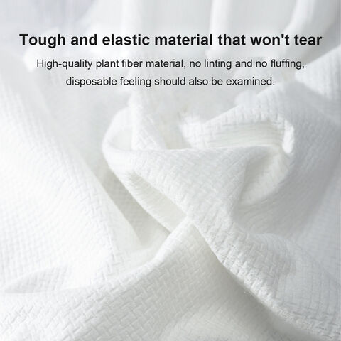 Wholesale Large White Color Disposable Eco-friendly Ultra soft Bath Towel Thick for Travel