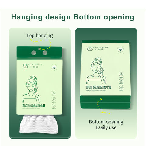 High Quality Disposable Face Towel Towel Thick Cotton Soft Towel Without Additive Household Packaging- Factory Wholesale