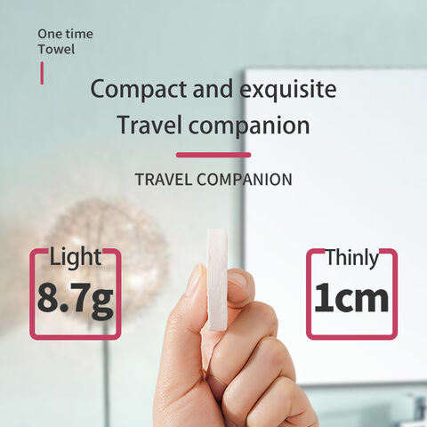 Nonwoven Face Cleaning Compressed Towel Magic Tissue Disposable Cotton Custom Logo Sports Travel Hotel Beauty Daily Cleaning