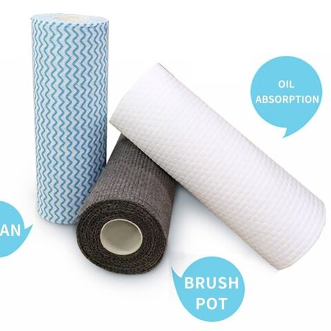 Factory Direct Home Use Disposable Cleaning Kitchen Rag Towel High Quality Kitchen Paper Towels Roll combination set