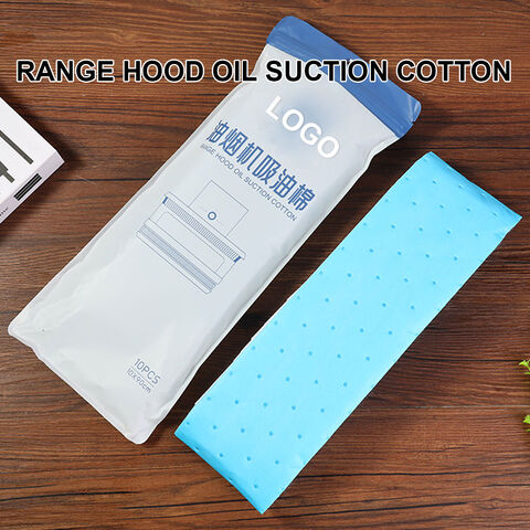 Factory Non Woven Cleaning Oil Absorbent Cotton Cloth for Range Hood Hotel Kitchen Home Oil-absorbing Cotton