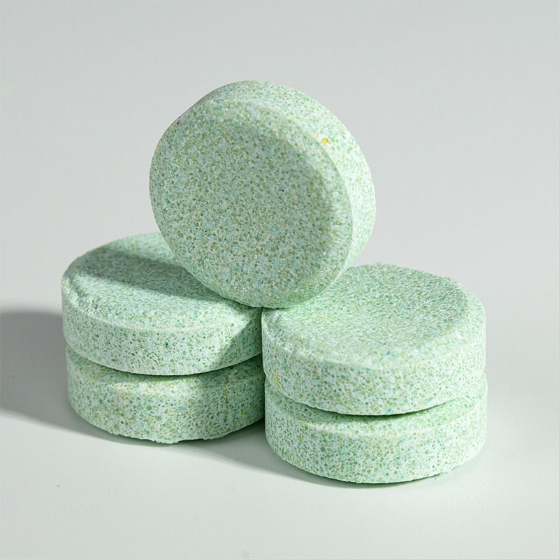 Round, fully green, thin type