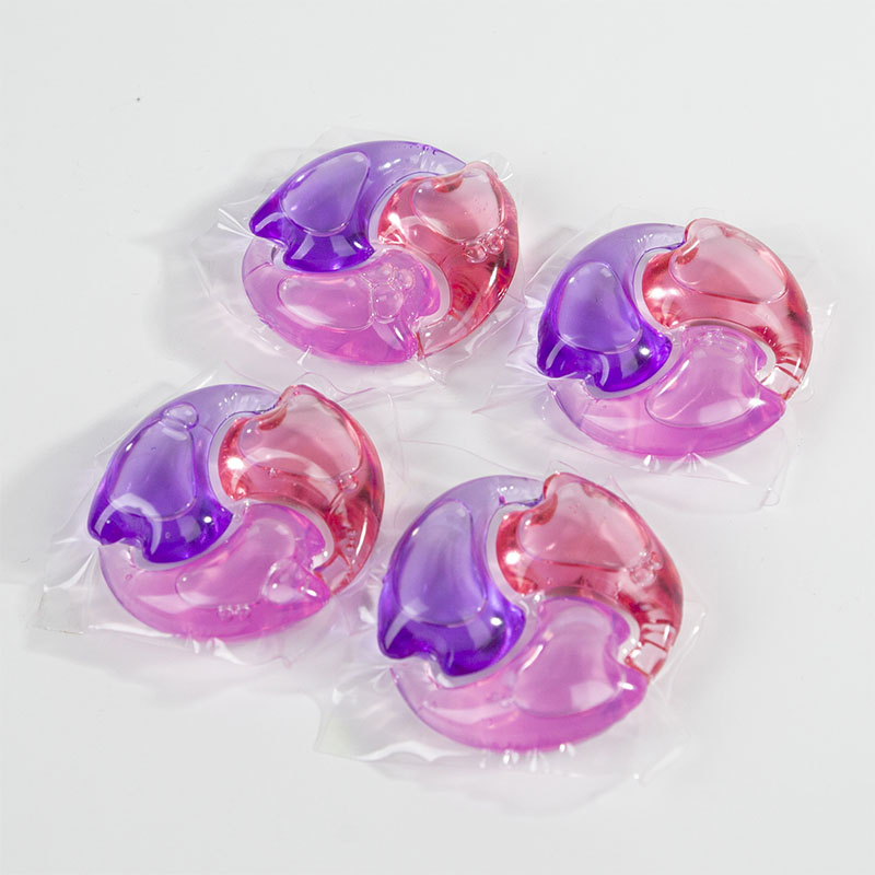 Капсула стирального порошка 3D Пурпурно-красный порошок