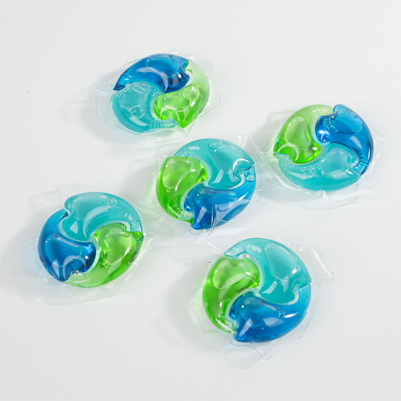 Laundry detergent pod 3D Purple-red Powder