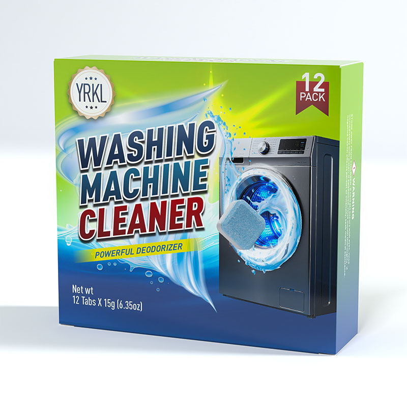 Washing machine effervescent tablet