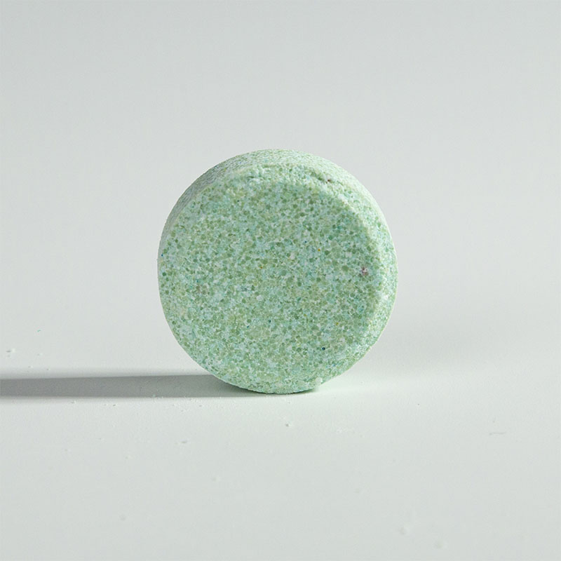 Round, fully green, thin type