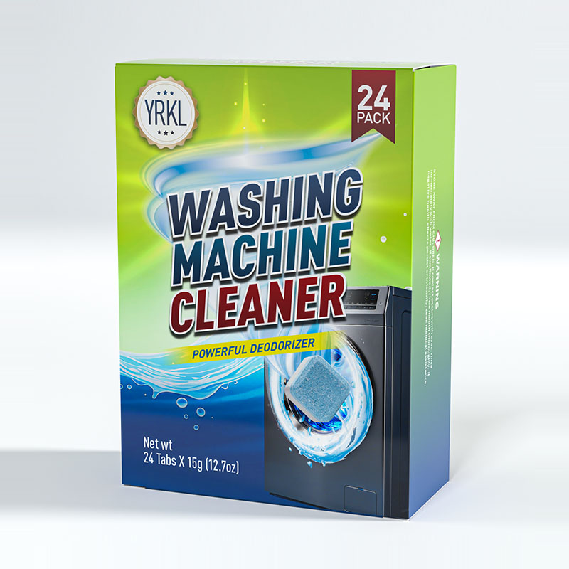 Washing machine effervescent tablet