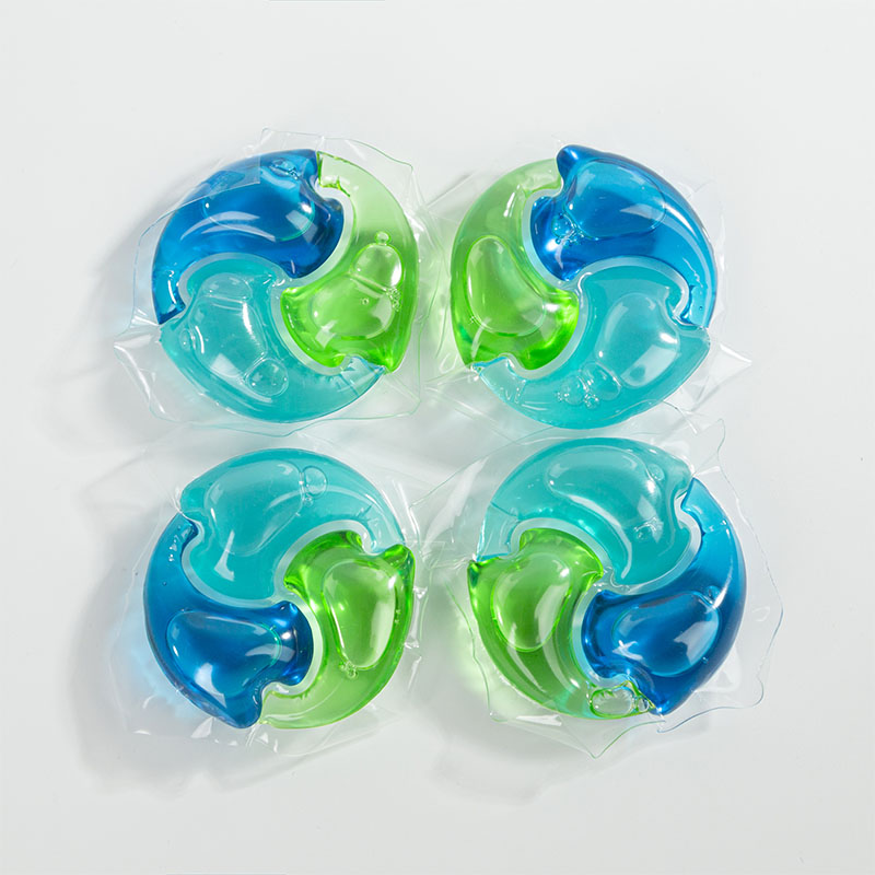 Laundry detergent pod 3D Purple-red Powder