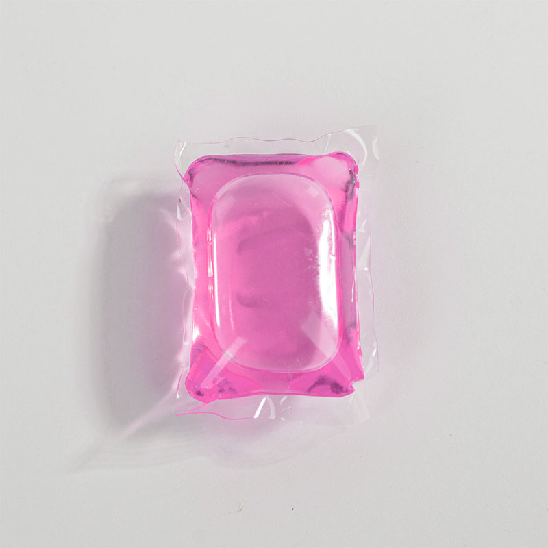 Laundry detergent pod 1D pink