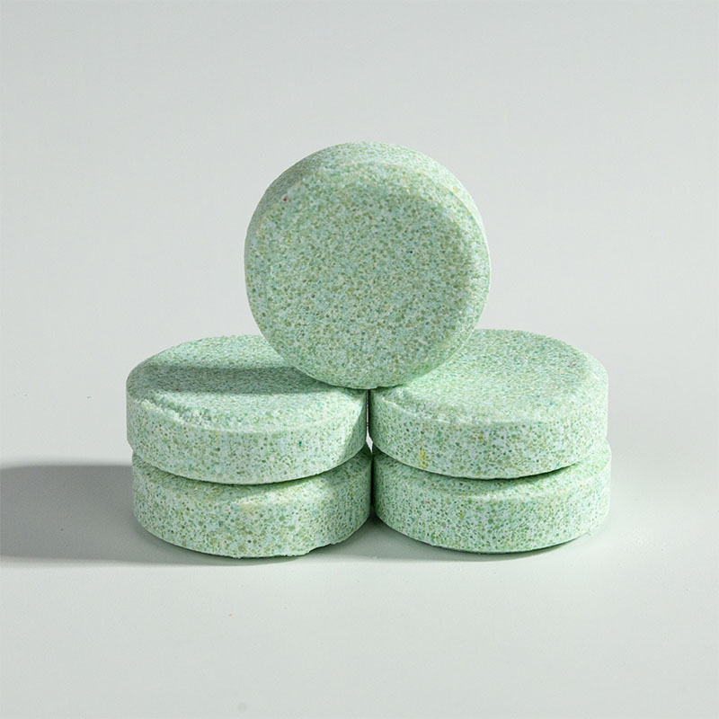 Round, fully green, thin type