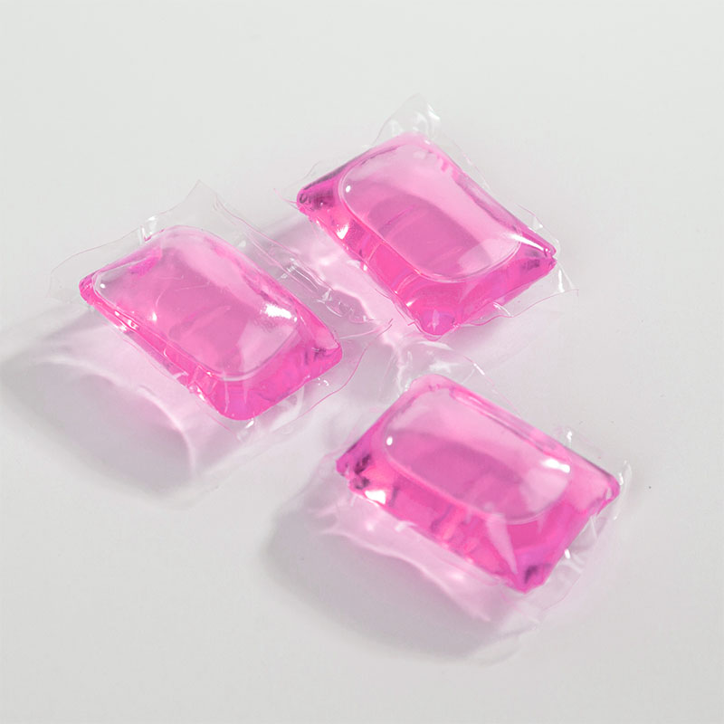 Laundry detergent pod 1D pink