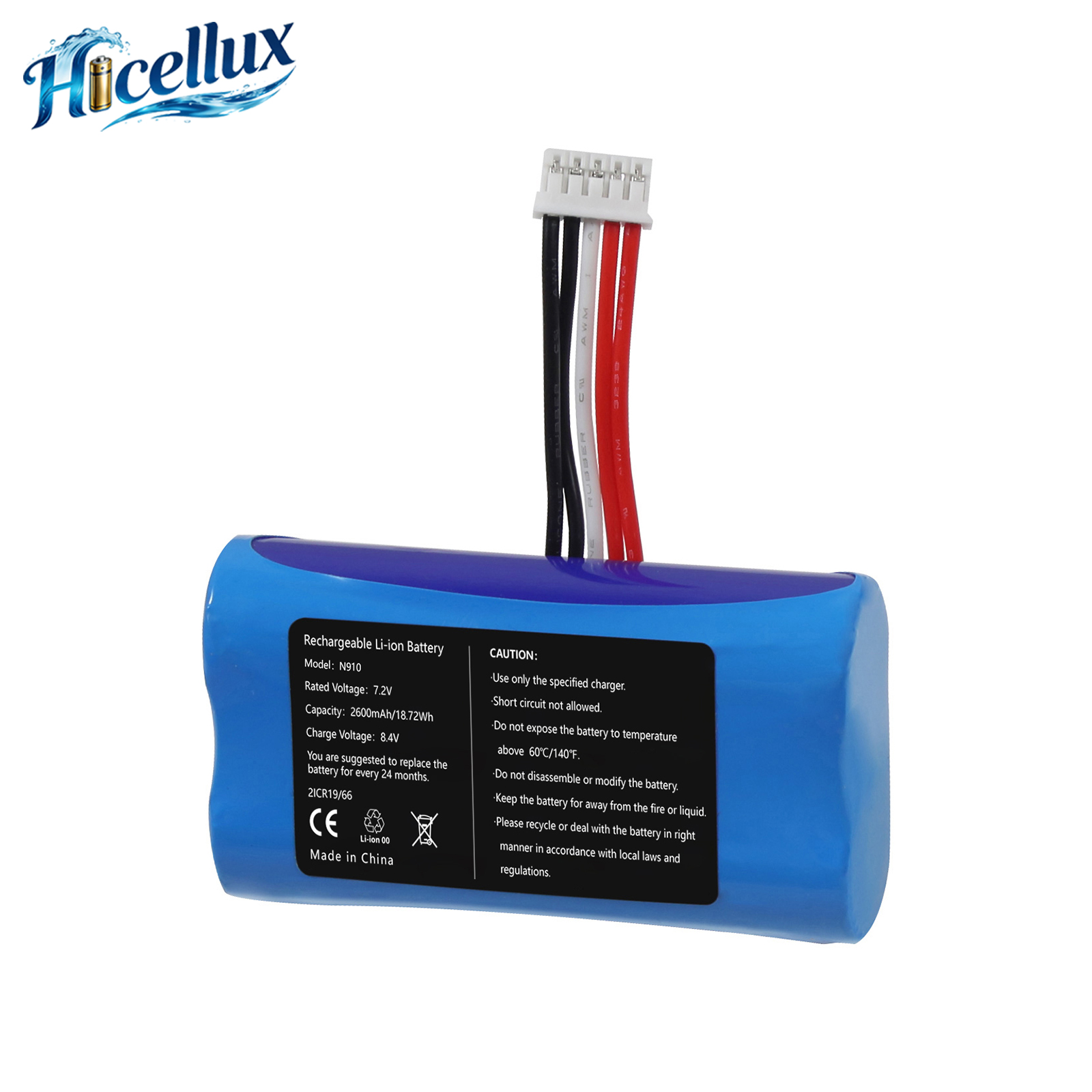 For NewLand N910 Replacement Battery