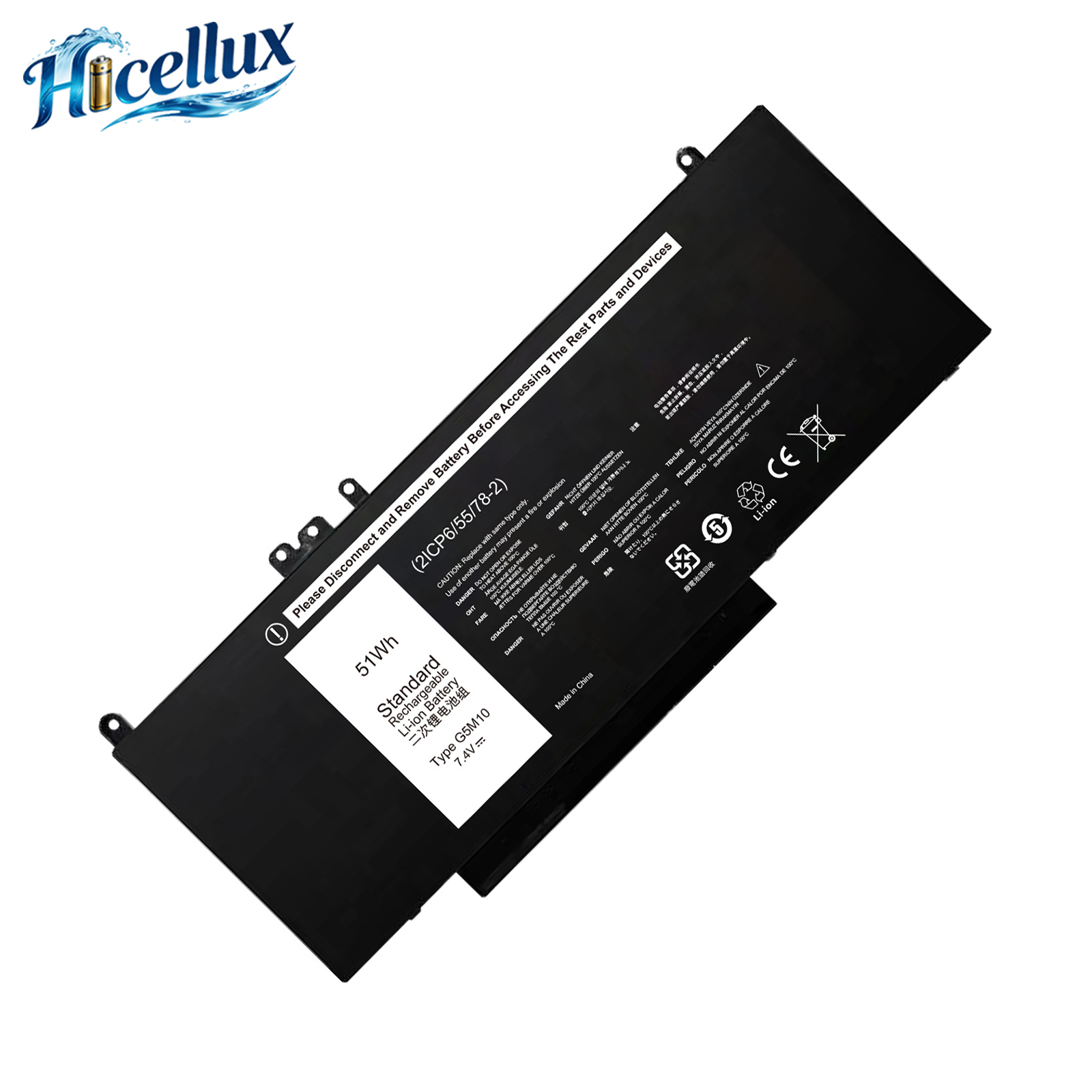 For Dell Latitude Replacement Battery