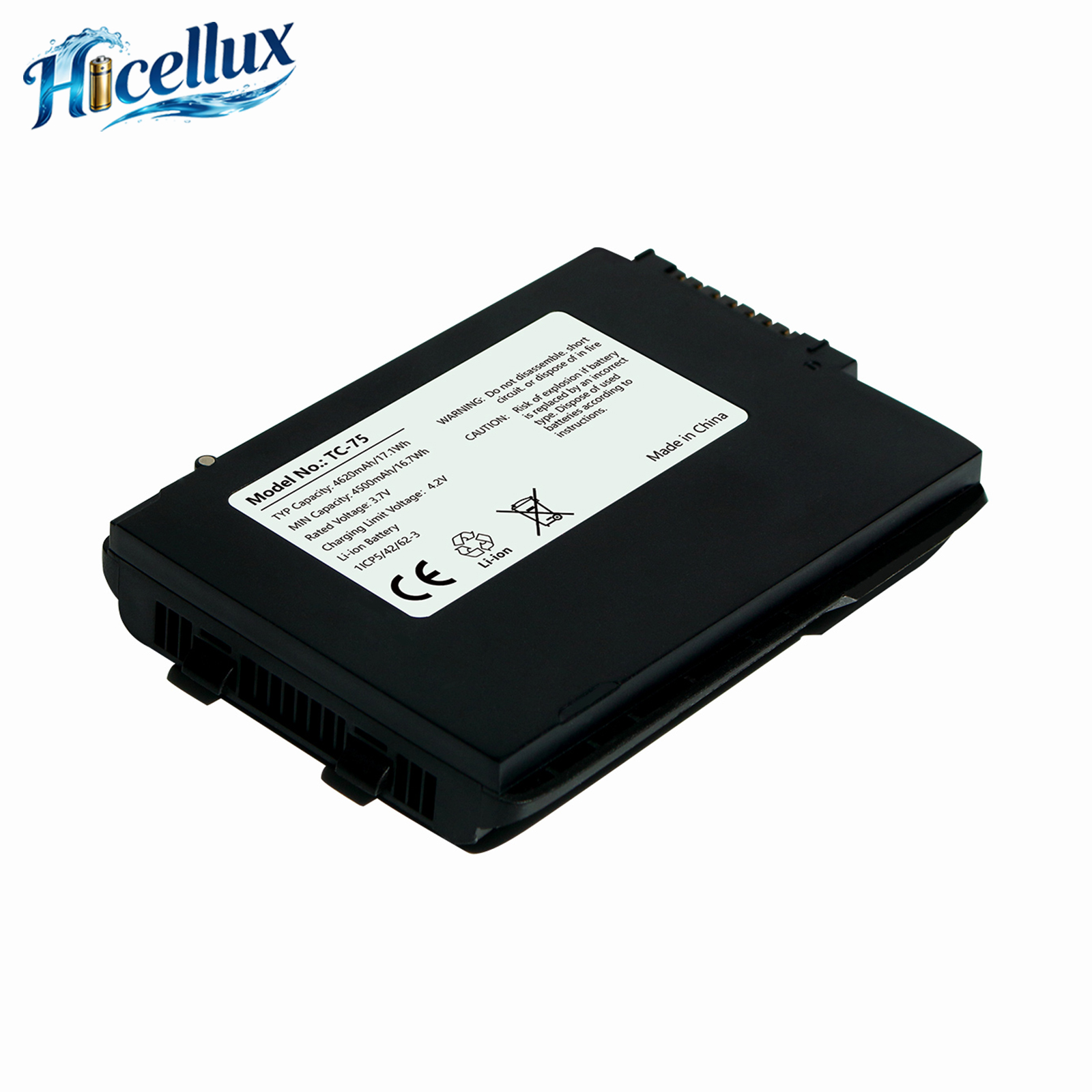 For Zebra TC75 Replacement Battery