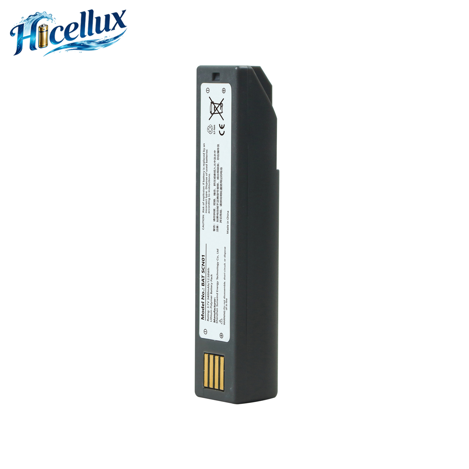 For BAT-SCN01 Replacement Battery