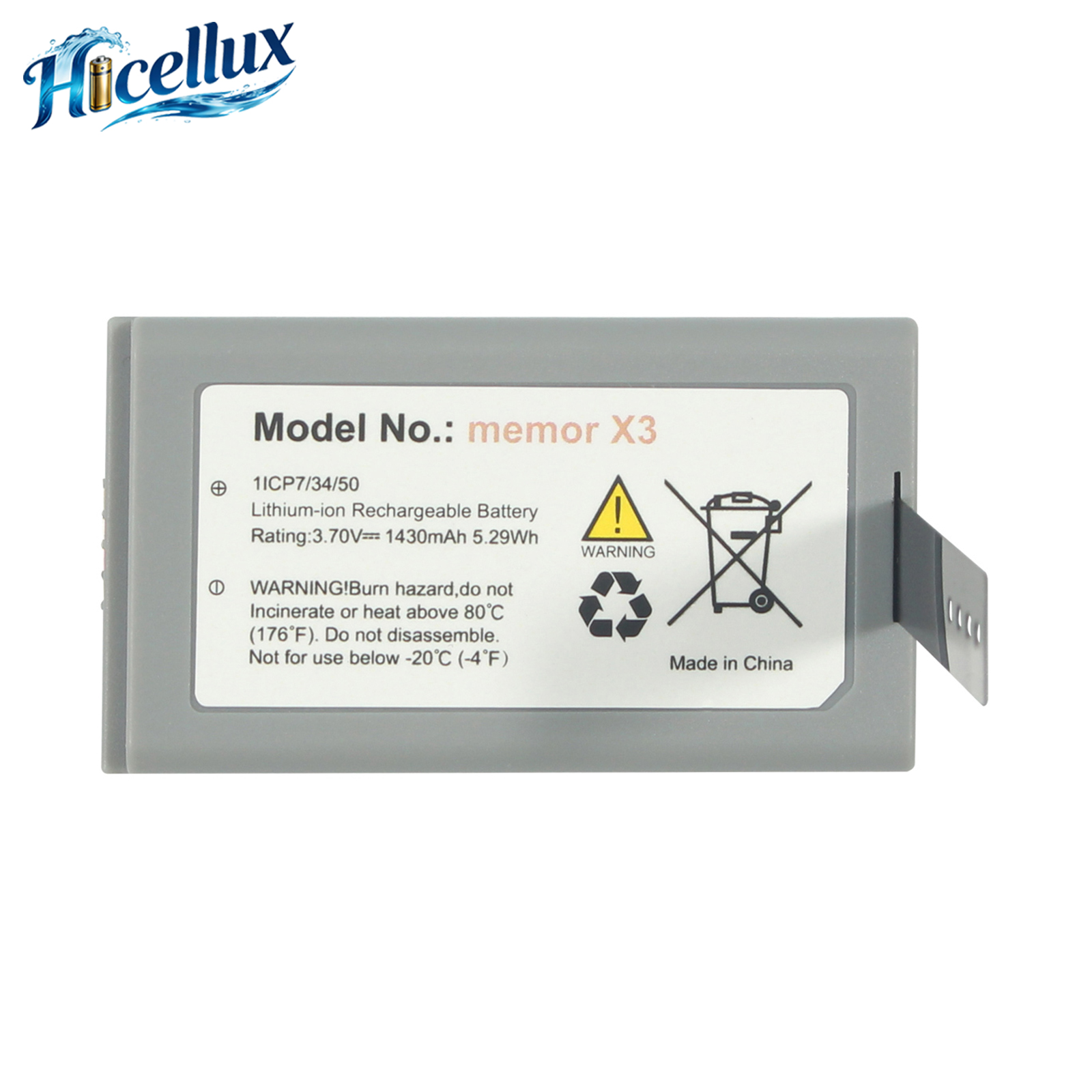 For memor X3 Replacement Battery