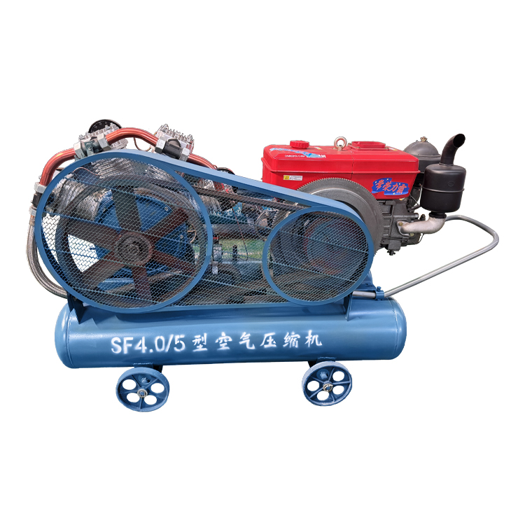Blue SF-4.0/5 Diesel Piston Air Compressor